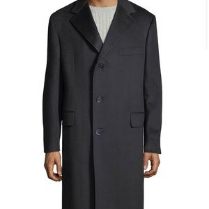 Men’s vintage  Nieman Marcus 100% cashmere peacoat